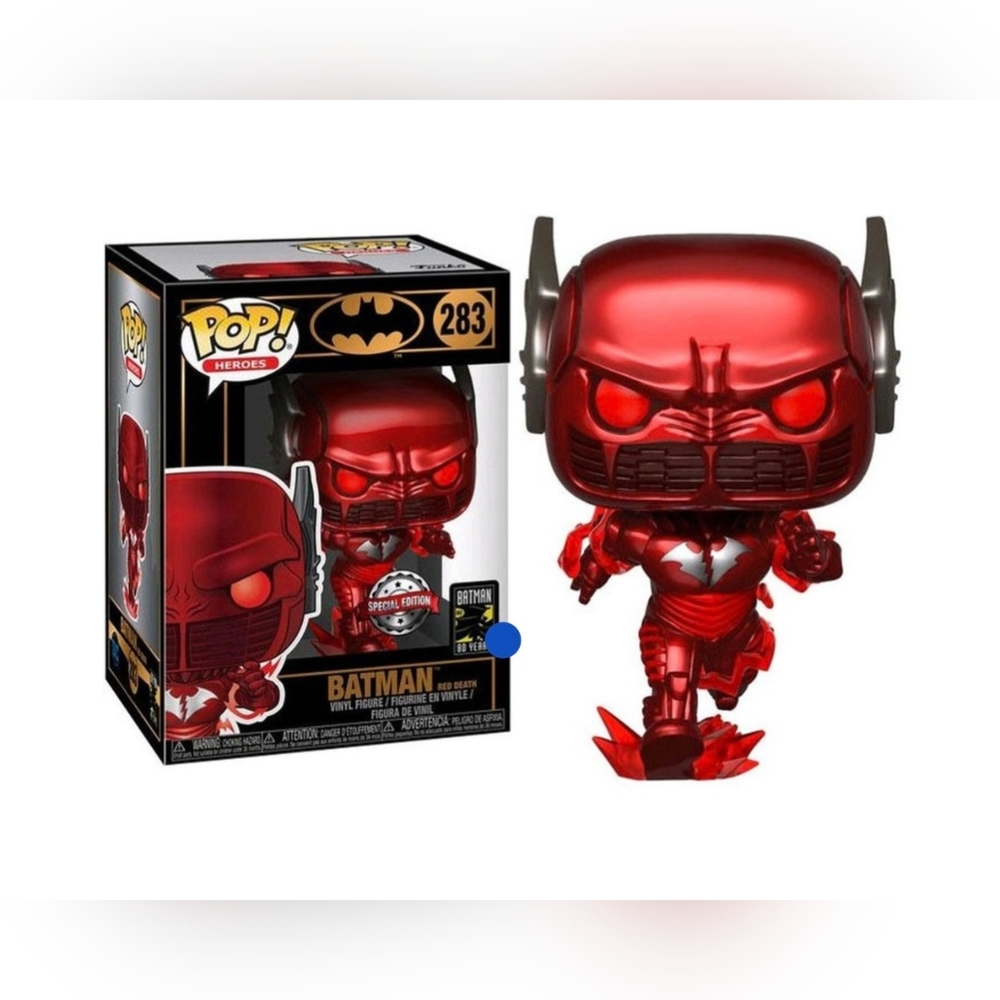 New Funko Pop! DC Heroes Red Death Batman #283